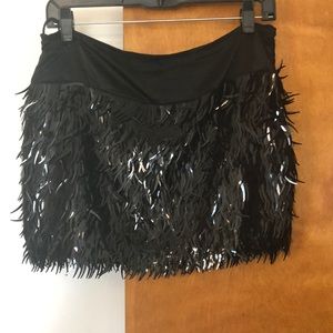 Foley and Corina Sequin Mini Skirt